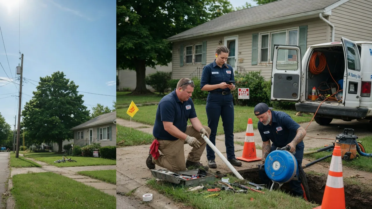 Sewer Line Repair in Worthville, PA near me